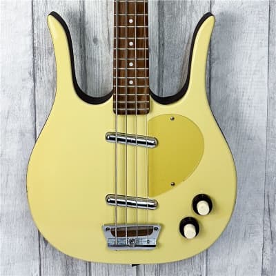 Danelectro Longhorn Bass, Yellow 1997, Second-Hand for sale