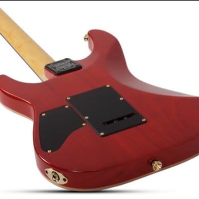 Schecter California Classic Series Electric Guitar w/ Case - Bengal Fade 7303 image 9