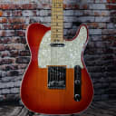 Fender American Elite Telecaster with Maple Fretboard 2015 Aged Cherry Burst with OHSC