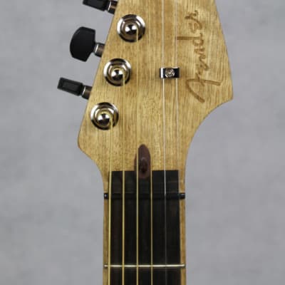*DEMO USED* Fender American Acoustasonic Stratocaster, Ebony Fretboard, Cocobolo w/ Bag image 4