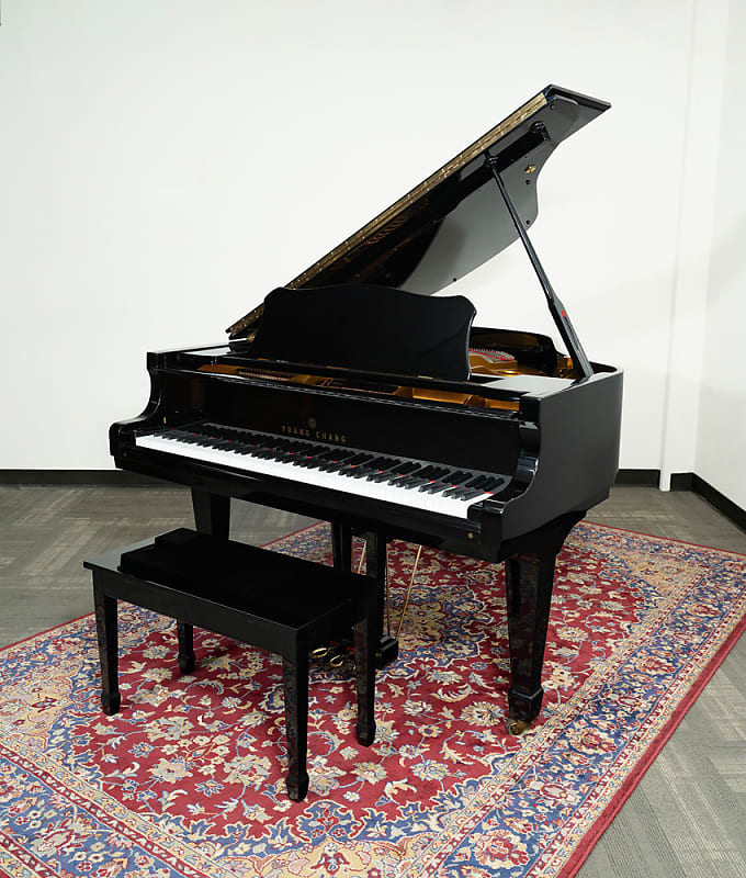 Young Chang 5'2" G-157 Grand Piano | Polished Ebony | SN: G096770 image 1