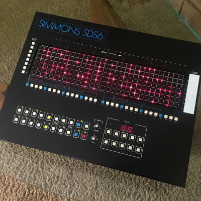 Simmons SDS-6 Rare-as-hens-teeth Drum Sequencer w/MIDI image 14