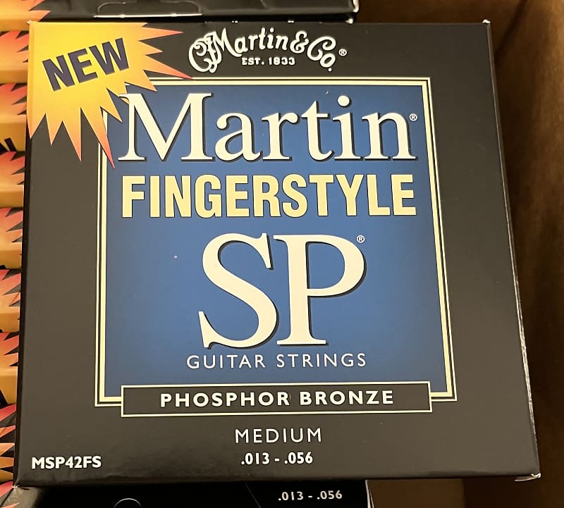 SEALED NOS Eleven (11) Sets Martin SP Fingerstyle Low Tension Reverb