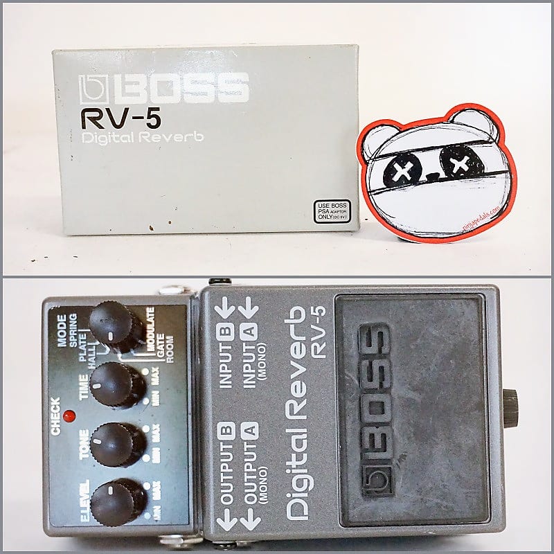 Boss RV-5 Digital Reverb w/Box