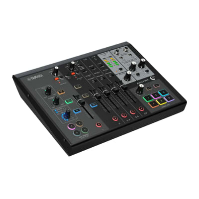 Yamaha AG08 8-Channel Live Streaming Loopback Mixer/USB Interface with Cubase Al, WaveLab Cast, Cubasis LE Software Suite (Black) image 3
