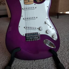 Squier Standard Stratocaster 1999 in Rare Galactic Purple | Reverb