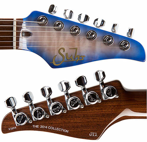 Suhr 2014 Collection Standard Blue Burst #23209 | Reverb