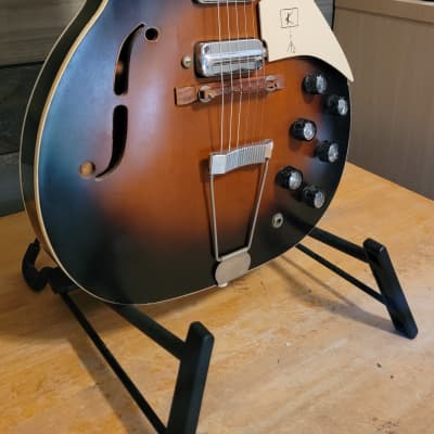 Kay Speed Demon Electric Guitar Vintage 1960s Sunburst Clean & Playable image 4