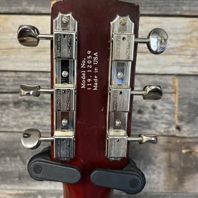 (16169) Silvertone 319 Acoustic Guitar w/ chipboard case image 6