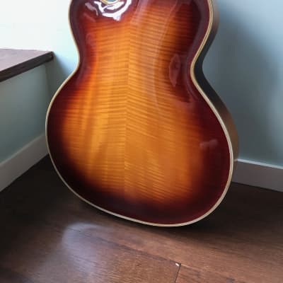Albanus Professional 17" Archtop (1950's) - RARE and VIBRANT! image 5