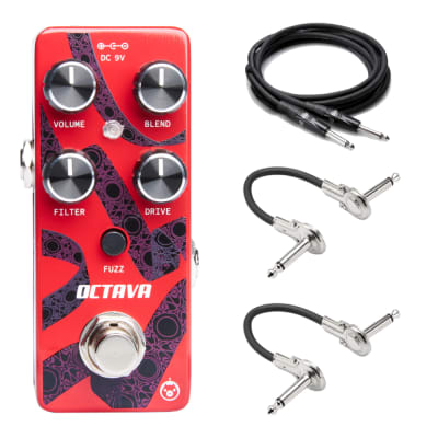 New Pigtronix Octava Micro Octave Fuzz Guitar Effects Pedal image 1