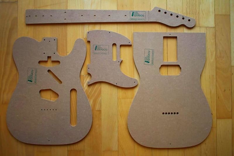 Gitabou '53 Tele Templates Set (MDF) Reverb