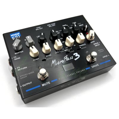 EBS MicroBass 3 Two Channel Bass Preamp image 2