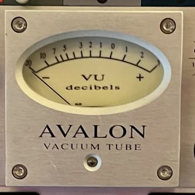 Avalon VT-737sp Tube Channel Strip 2010s - Silver image 1