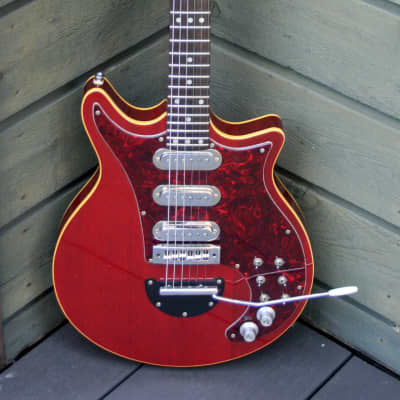 Greco BM900 Brian May Red Special Model Made by Fujigen 1982 Antique Cherry+Hard Case and more image 14