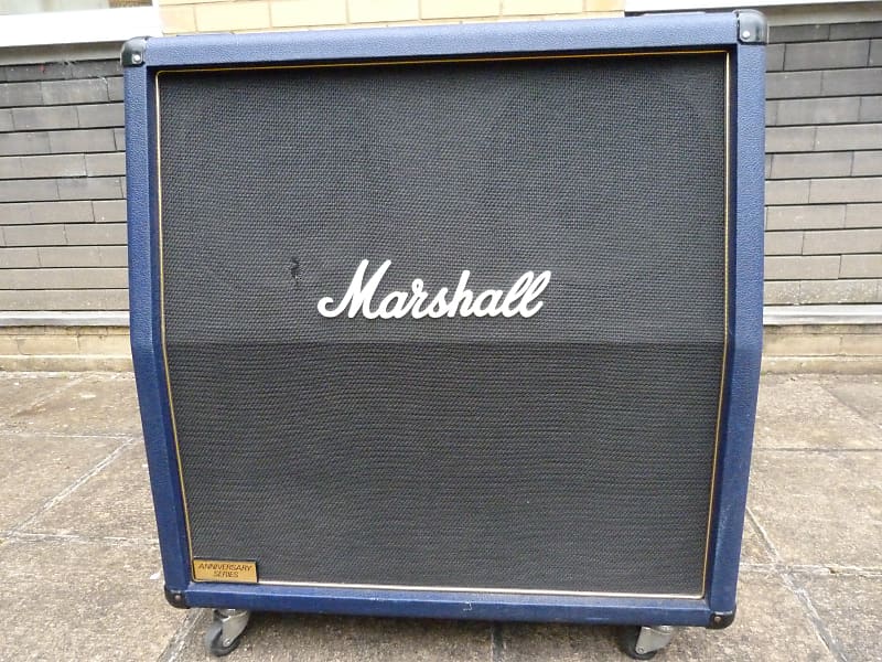 Marshall 30th Anniversary stack - 1992 Blue 6100 head & 6960A & 6960B  cabinets