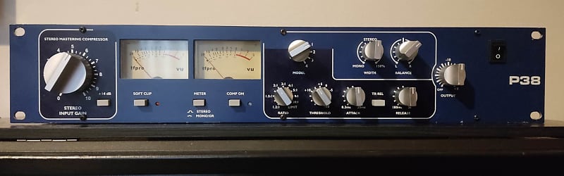 TFPRO P38 - Stereo Mastering Compressor - Limiter | Reverb