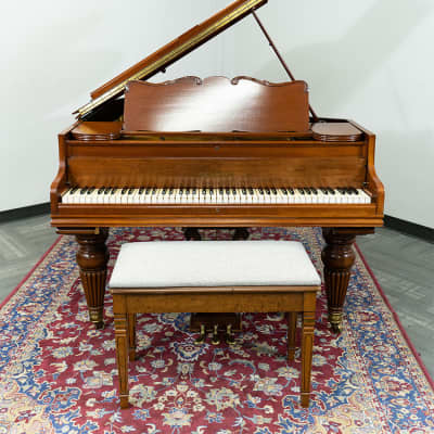 Chickering & Sons 5'7" Classic Grand Piano | Satin Mahogany | SN: 96846 image 2
