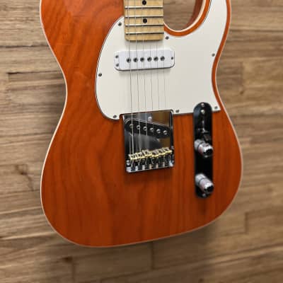 G&L USA ASAT Classic Custom Bluesboy Guitar 2021 - Clear Orange. 7lbs 11oz w/soft case. New! for sale