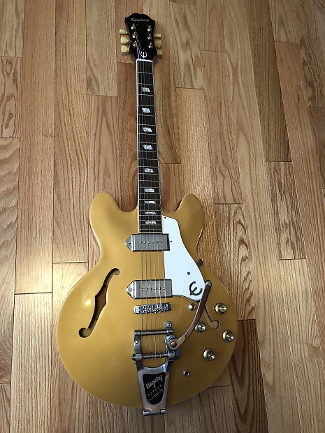 Epiphone Casino Goldtop with Bigsby | Reverb