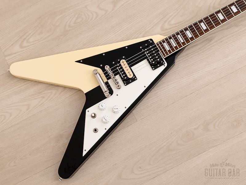 2015 ESP Edwards E-FV-125WB Michael Schenker Flying V w/ Seymour Duncan,  Japan | Reverb