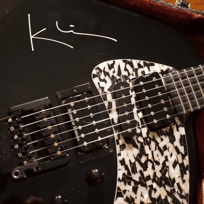 Klein Custom Electric Guitar 1991 Steinberger TransTrem Black image 1
