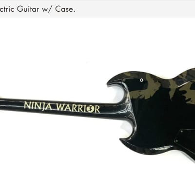 2005 ESP Viper Limited Edition "Batman" Electric Guitar image 2