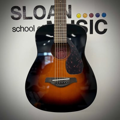 Yamaha JR2 FG Junior Acoustic Guitar, Tobacco Brown Sunburst