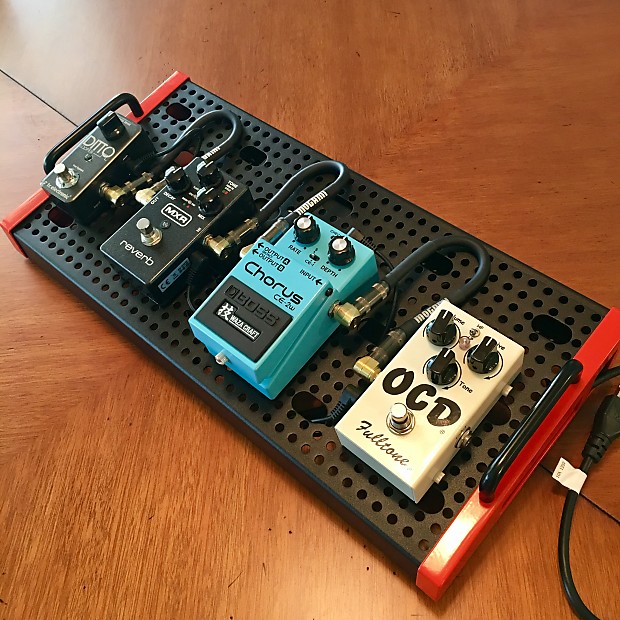 Custom Temple Audio Pedalboard Reverb