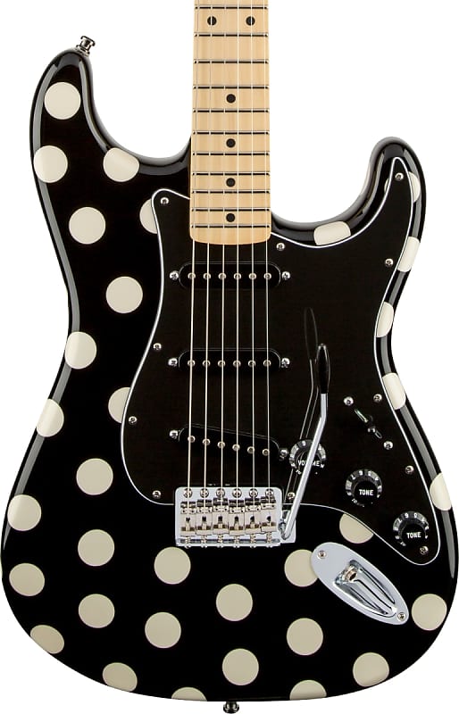 Fender Buddy Guy Standard Stratocaster Maple Fingerboard Polka Dot Finish image 1