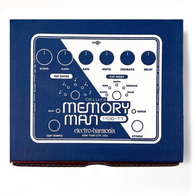 Used - Electro-Harmonix Deluxe Memory Man 1100-TT Bucket Brigade Tap Delay Pedal image 6
