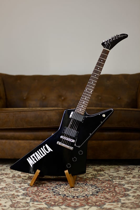 ギター Gibson Explorer 76 Reissue Ebony 2002 Gibson Explorer 76 Reissue Ebony 2002 Used Electric Guitar