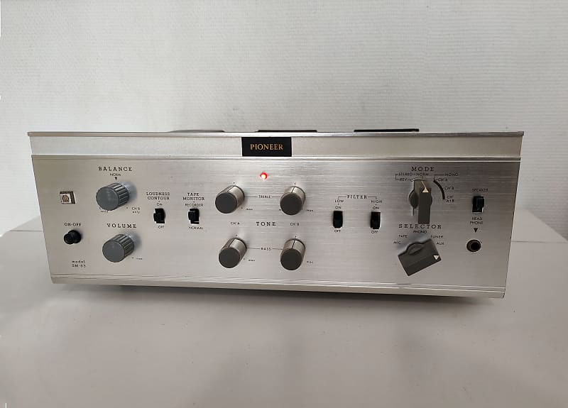 Amplifier Pioneer SM-83 - Vintage Tube Anthology  			