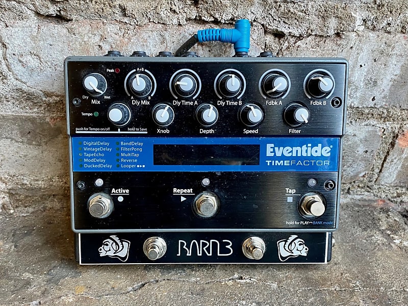 Used Eventide Timefactor w/Barn 3ox switch system