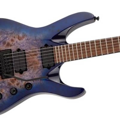 Jackson Pro Series Chris Broderick Soloist 6P Guitar Transparent Blue image 3