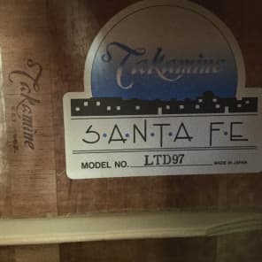 Takamine Limited Edition Santa Fe "Gecko" 1997 Solid Spruce/Koa In Superb Condition! image 9