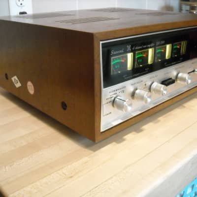 Sansui QS-500 1971 - Wood | Reverb