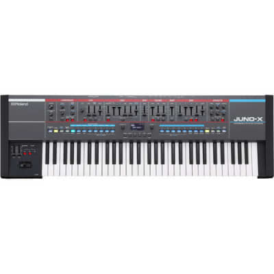 Roland JUNO-X - Programmable Polyphonic Synthesizer - 61-Key - Black