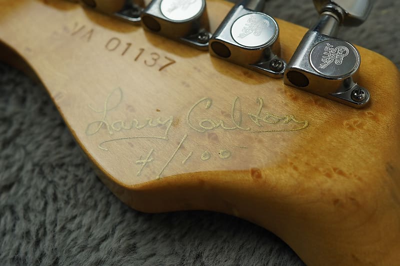 1992 Valley Arts Guitars Larry Carlton Signed Standard Pro + | Reverb