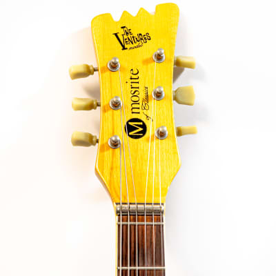 Mosrite The Ventures Model '65 Reissue Guitar with Case - Pearl White image 4