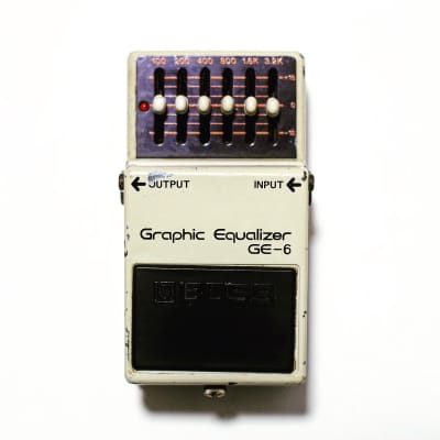 Boss GE-6 Graphic Equalizer | Reverb