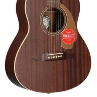 Fender Sonoran Mini Acoustic Guitar All Mahogany with Bag image 8