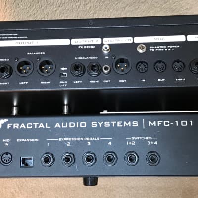 Fractal Audio Axe FX Ultra & MFC-101 | Reverb Fractal Audio Axe FX Ultra & MFC-101 | Reverb