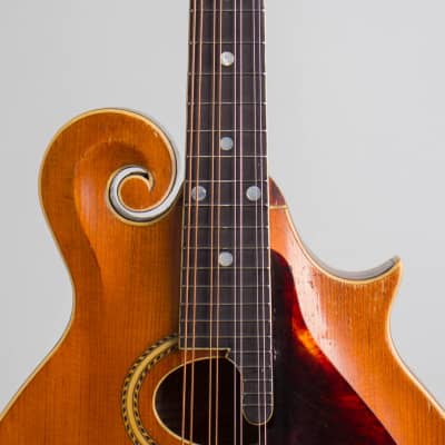 Gibson  F-4 Carved Top Mandolin (1911), ser. #14487, original black hard shell case. image 8