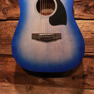 Ibanez PF18WDB Dreadnought Acoustic Guitar, Washed Demin Burst - Free shipping lower USA! image 2