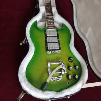 Gibson SG Deluxe Lime Burst for sale