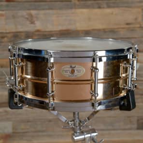 Pearl 5x14" Sensitone Bronze Snare Drum w/ Tube Lugs