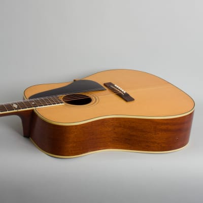 Vega  Profundo Flat Top Acoustic Guitar (1940s), ser. #39840, black hard shell case. image 7