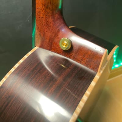 Hsienmo F shape Sinker Redwood solid top + Solid wild Indian rosewood with hardcase (SOLD) image 15
