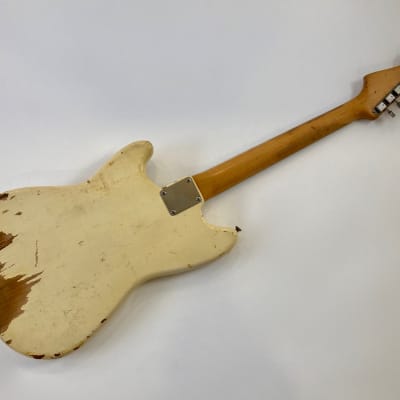 Fender Musicmaster with Rosewood Fretboard 1963 Olympic White image 6